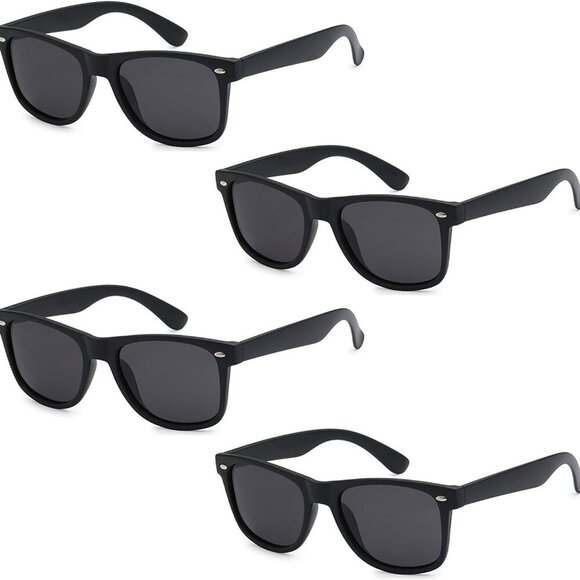 Wholesale Unisex 80's Retro Classic Sunglasses - 100% UV Protection Bulk Sunglas - Picture 1 of 7